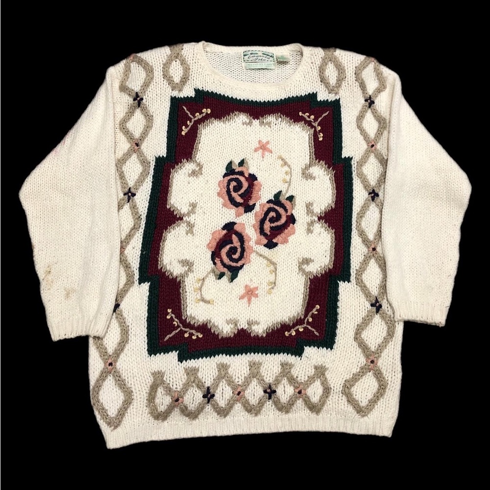 Vintage Emerald Isle Knit Sweater